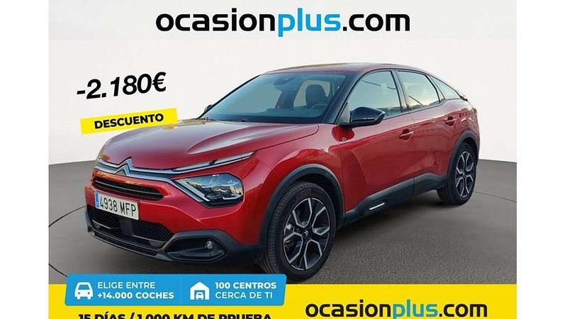 Rojo Usado 2023 Citroën e-C4 Feel Utilitario | 17.446 € (Buen precio) - Imagen 1/4