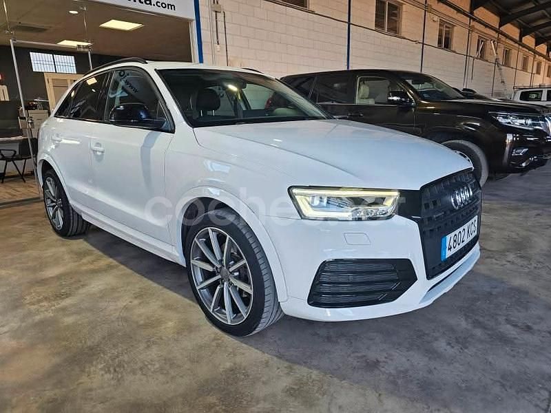 Usado Audi Q3 Black Edition 150 CV (110 kW) 2017 Blanco SUV
