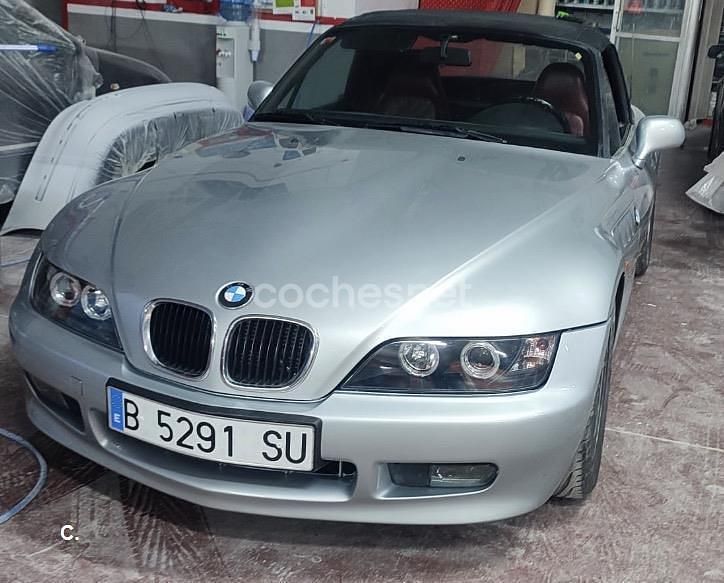 Usado BMW Z3 140 CV (102 kW) 1996 Gris / plata Descapotable
