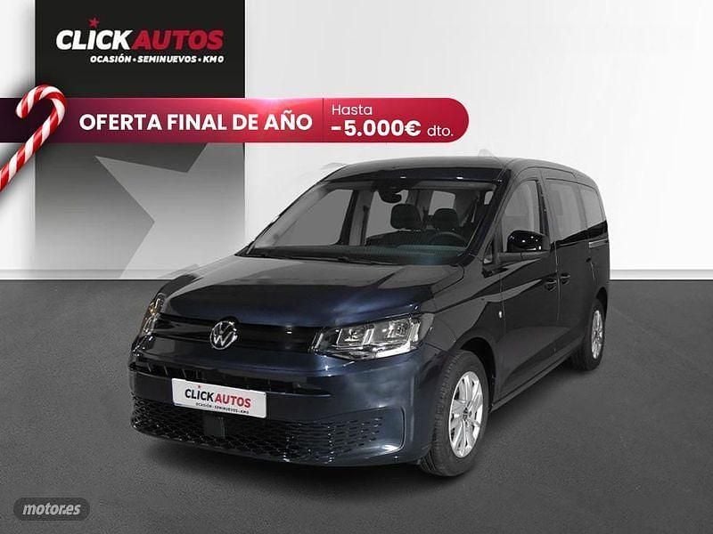 Azul Usado 2024 VW Caddy Monovolumen | 26.400 € (Precio justo) - Imagen 1/4
