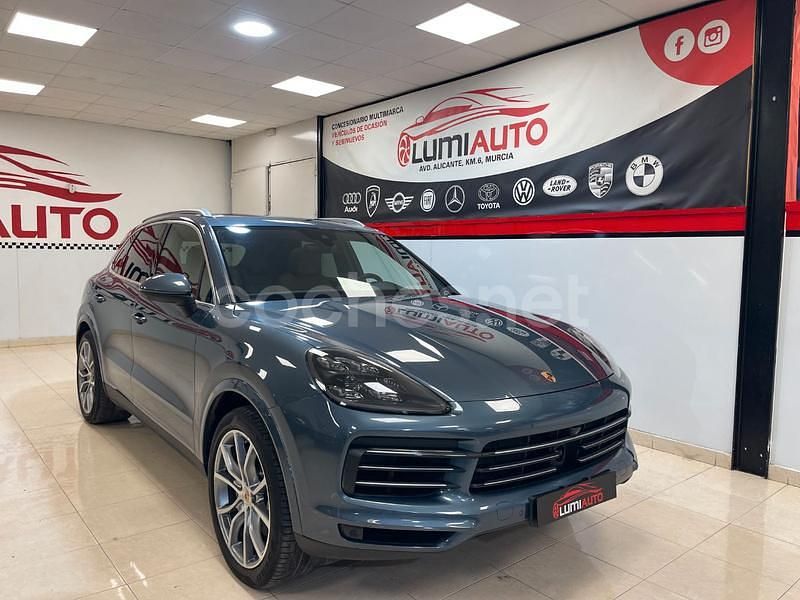 Usado Porsche Cayenne S 440 CV (323 kW) 2018 Azul SUV