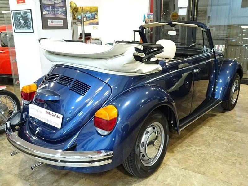 Usado VW Beetle Cabriolet Karmann 50 CV (36 kW) 1976 Azul Descapotable