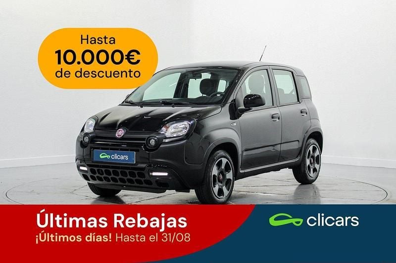 Negro Usado 2022 Fiat Panda Cross Cross Utilitario | 10.490 € (Buen precio) - Imagen 1/4
