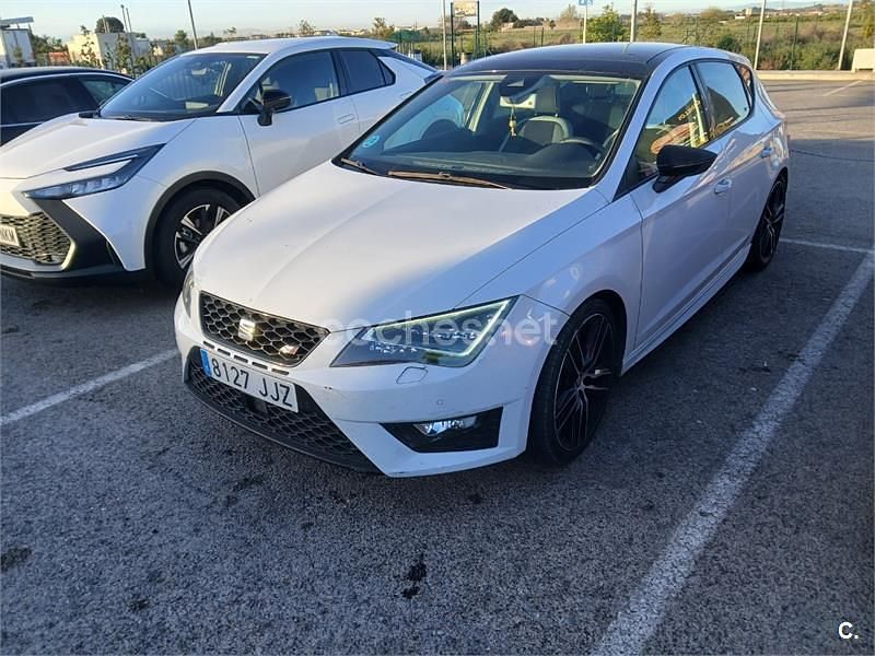 Usado Seat Leon FR 150 CV (110 kW) 2016 Blanco Berlina