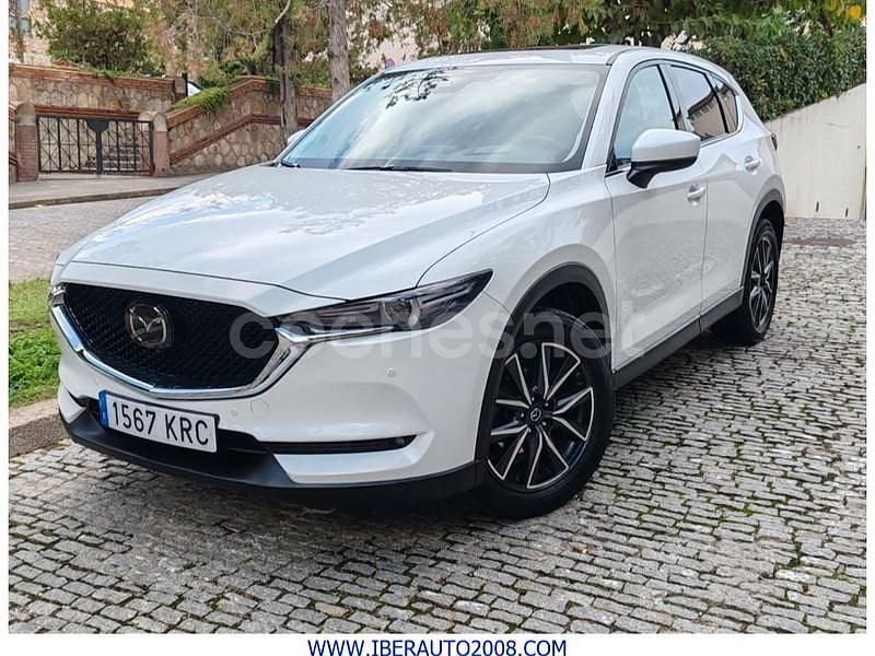 Blanco Usado 2018 Mazda CX-5 SUV | 20.600 € (Buen precio) - Imagen 1/4