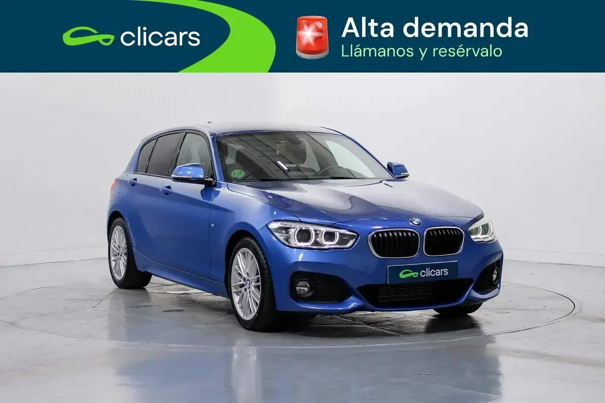 Usado BMW 118 150 CV (110 kW) 2019 Azul Berlina