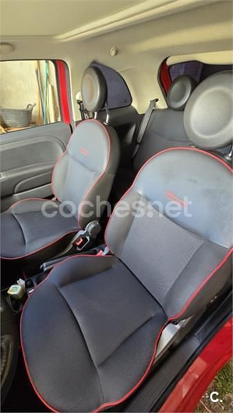 Usado Fiat 500 69 CV (50 kW) 2015 Rojo Berlina