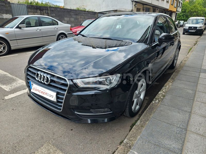 Negro Usado 2014 Audi A3 Berlina | 10.990 € (Buen precio) - Imagen 1/4