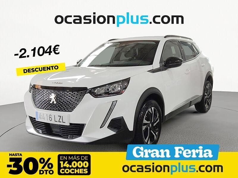 Blanco Usado 2022 Peugeot 2008 Allure SUV | 14.900 € (Precio justo) - Imagen 1/4