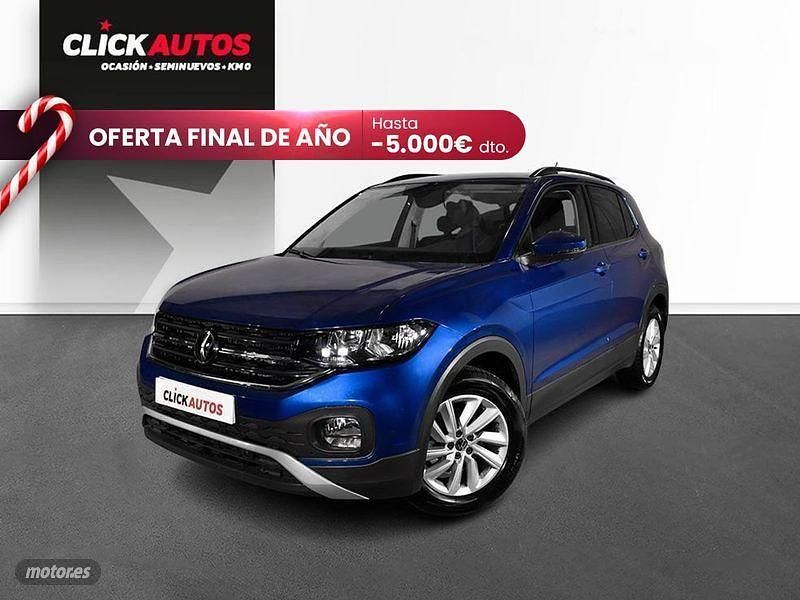 Azul Usado 2023 VW T-Cross Advance SUV | 17.800 € (Precio justo) - Imagen 1/4