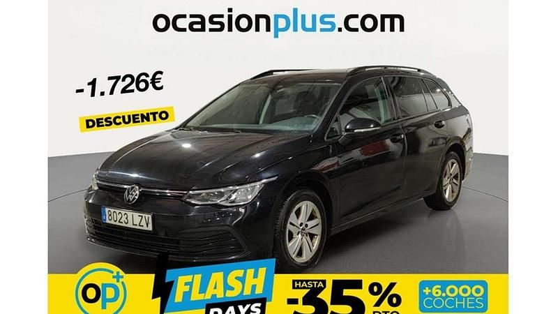 Usado VW Golf VIII Life 116 CV (85 kW) 2021 Negro Familiar