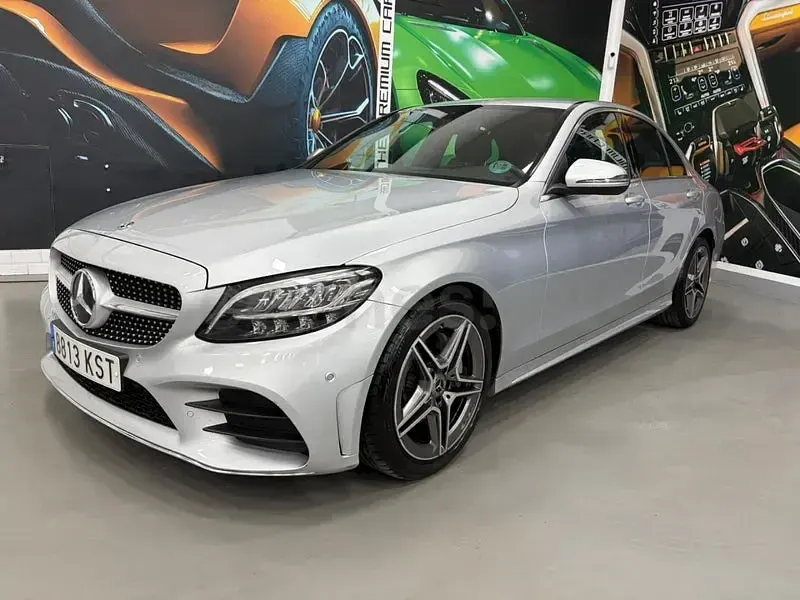 Usado Mercedes C220 194 CV (142 kW) 2020 Gris / plata Berlina