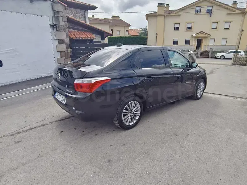 Usado Citroën C-Elysee I Exclusive 100 CV (73 kW) 2015 Negro Berlina