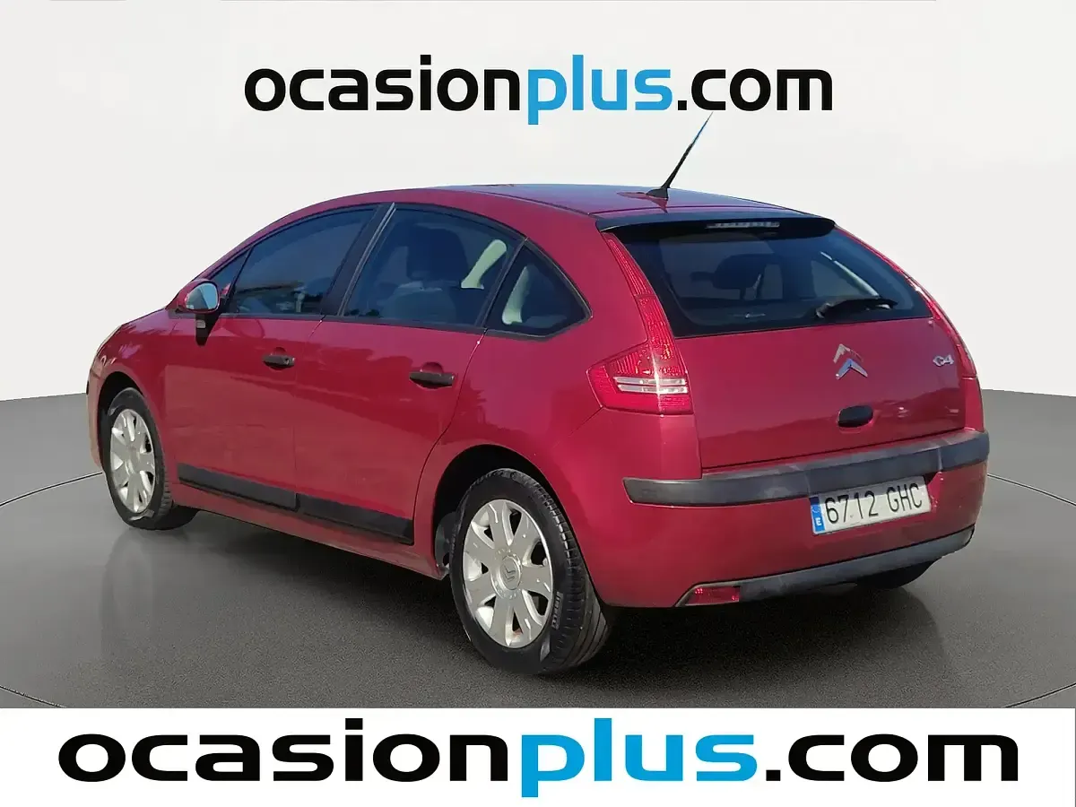 Usado Citroën C4 90 CV (66 kW) 2008 Rojo Utilitario
