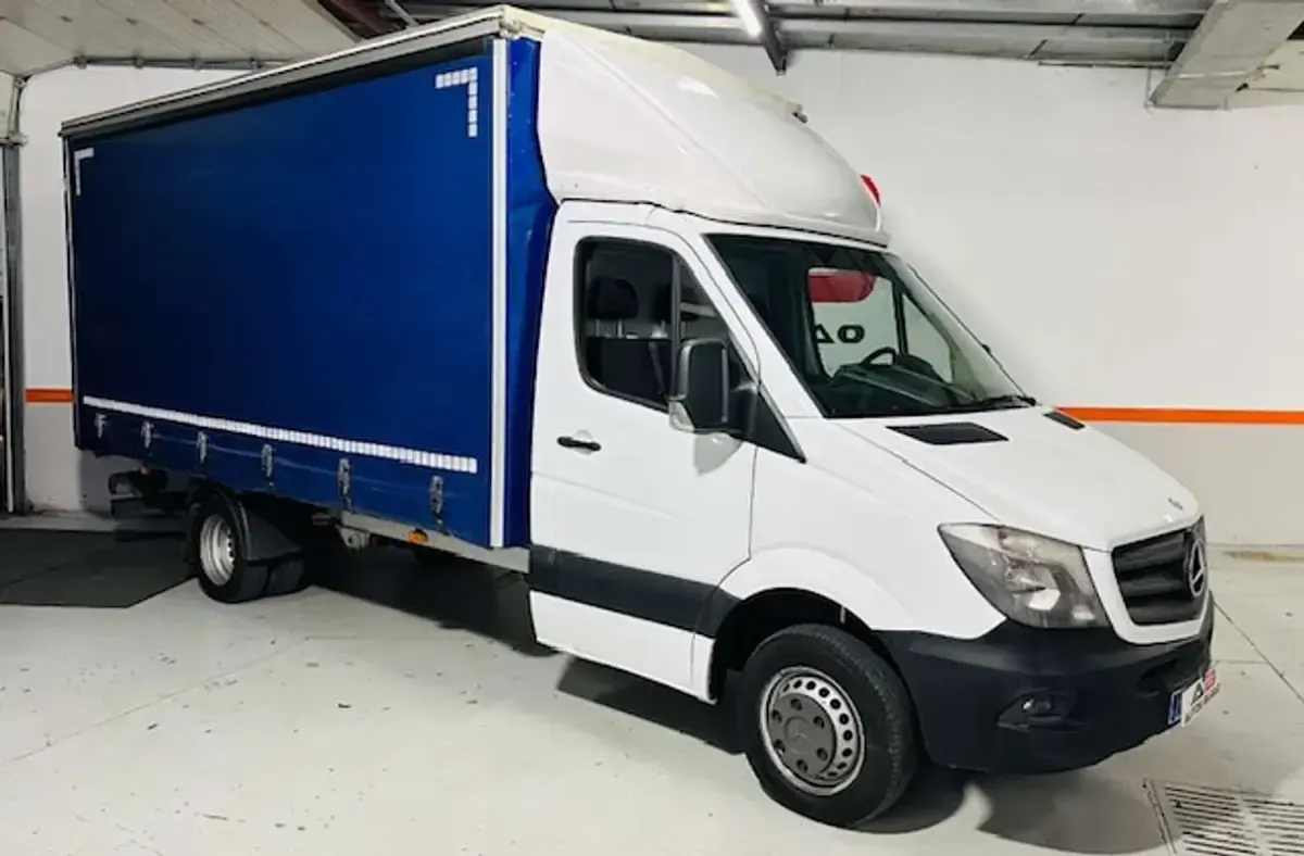 Usado Mercedes Sprinter 163 CV (119 kW) 2014 Blanco Van