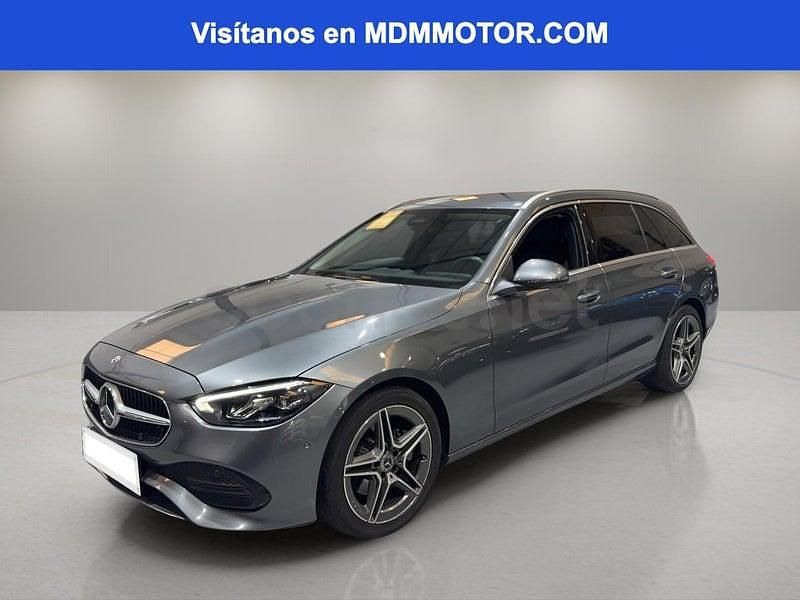 Usado Mercedes C200 163 CV (119 kW) 2022 Gris / plata Familiar