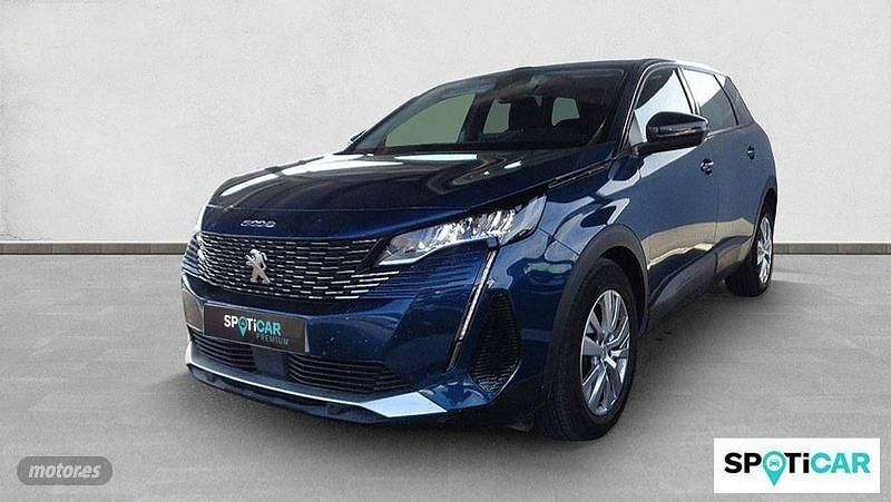 Azul Usado 2021 Peugeot 5008 Active SUV | 19.990 € (Un poco caro) - Imagen 1/4