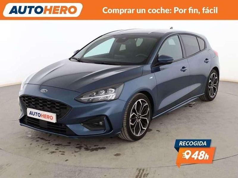 Usado Ford Focus ST-Line 120 CV (88 kW) 2020 Azul Utilitario