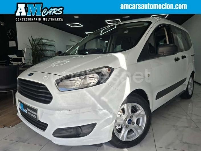 Blanco Usado 2016 Ford Tourneo Courier Ambiente Monovolumen | 9990 € (Precio justo) - Imagen 1/4