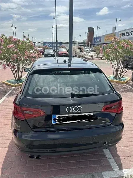 Usado Audi A3 184 CV (135 kW) 2014 Negro Berlina