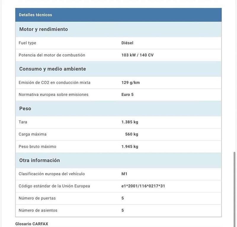 Usado Audi A3 Sportback Ambition 140 CV (102 kW) 2012 Blanco Utilitario