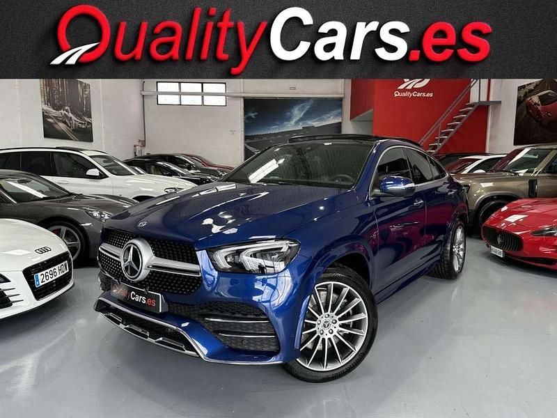 Azul Usado 2021 Mercedes GLE350 Coupe | 65.400 € (Precio justo) - Imagen 1/4