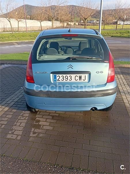 Usado Citroën C3 Exclusive 92 CV (67 kW) 2003 Azul Berlina