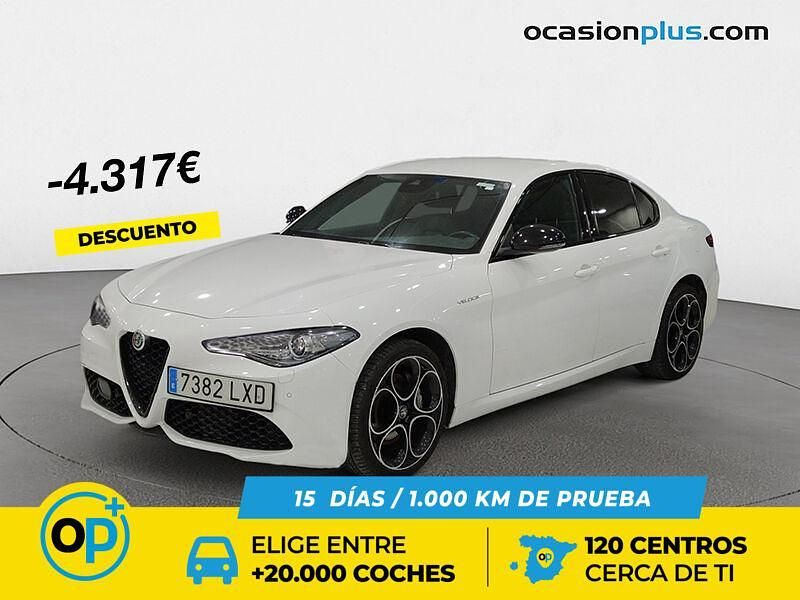 Usado Alfa Romeo Giulia Veloce 280 CV (205 kW) 2022 Blanco Berlina