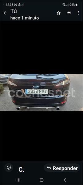 Usado Ford Mondeo Titanium 140 CV (102 kW) 2007 Negro Berlina
