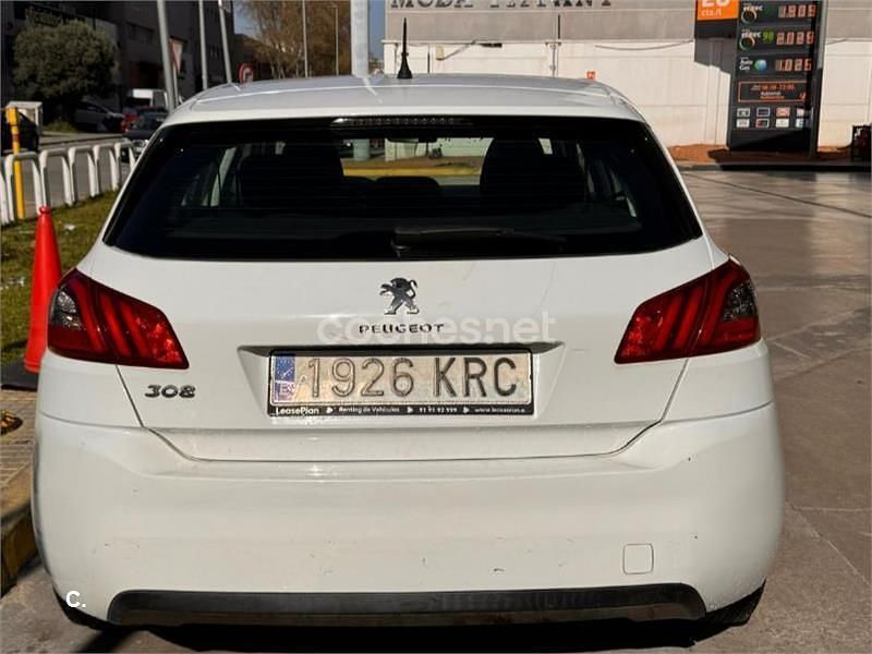 Usado Peugeot 308 Business-Line 130 CV (95 kW) 2018 Blanco Berlina