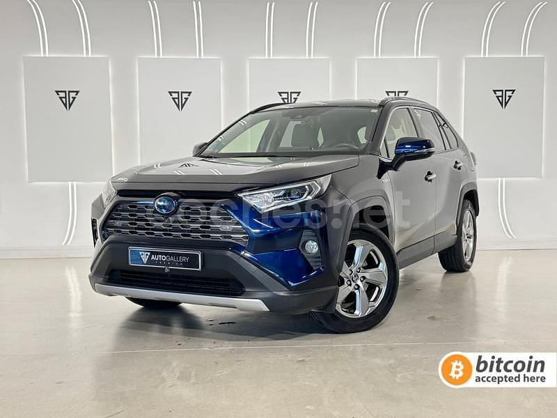Azul Usado 2019 Toyota RAV4 Hybrid Advance SUV | 27.900 € (Precio justo) - Imagen 1/4