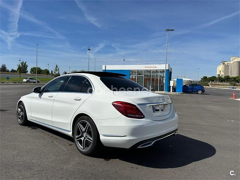 Blanco Usado 2015 Mercedes C220 Exclusive Berlina | 17.000 € (Buen precio) - Imagen 1/3
