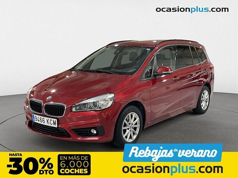 Rojo Usado 2017 BMW 216 Gran Tourer Monovolumen | 14.500 € (Precio justo) - Imagen 1/4