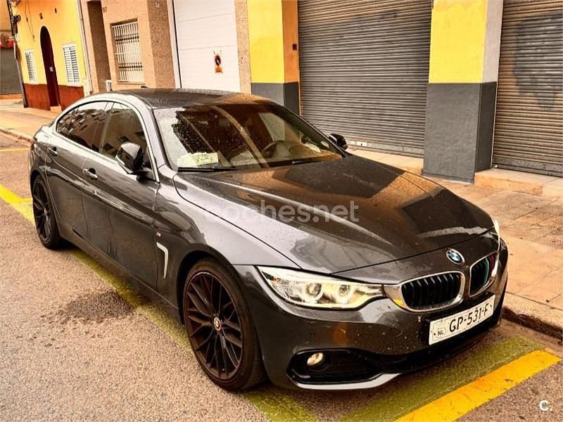 Gris / plata Usado 2015 BMW 420 Gran Coupé Coupe | 15.500 € (Super precio) - Imagen 1/4
