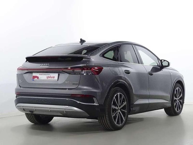 Usado Audi Q4 Sportback e-tron S-Line 219 kW (299 CV) 2023 Gris SUV