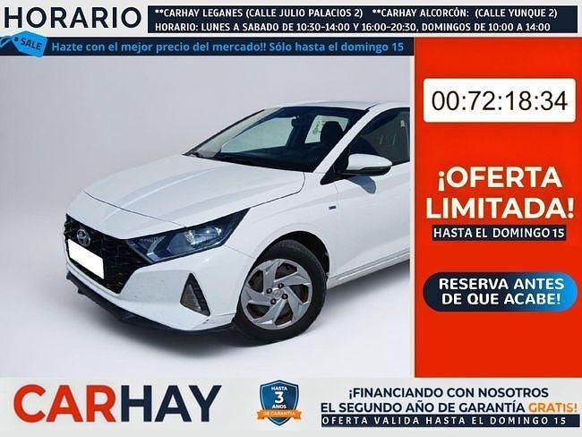 Usado Hyundai i20 101 CV (74 kW) 2021 Blanco Utilitario