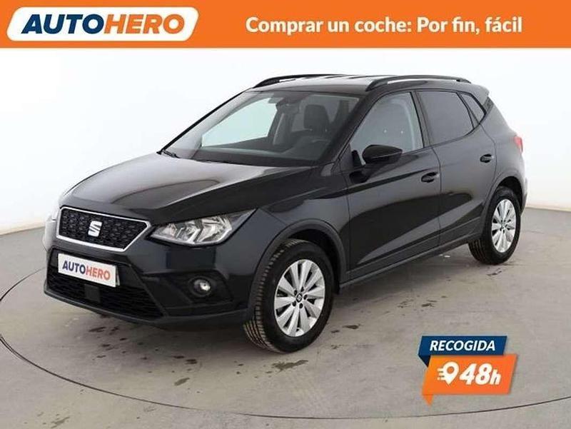 Usado Seat Arona Style 90 CV (66 kW) 2018 Negro SUV