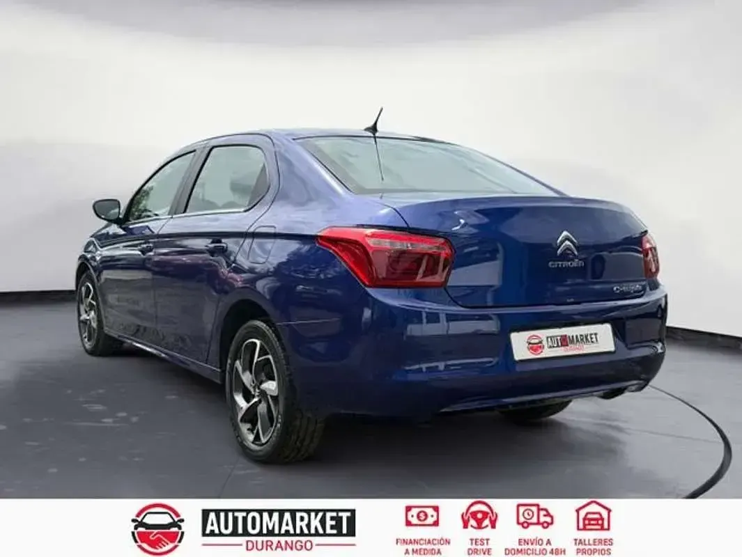 Usado Citroën C-Elysee I Shine 99 CV (72 kW) 2018 Azul Berlina