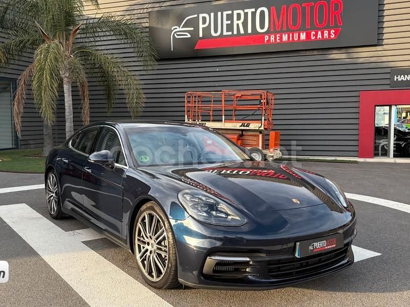Azul Usado 2018 Porsche Panamera 4S Berlina | 69.990 € (Super precio) - Imagen 1/4