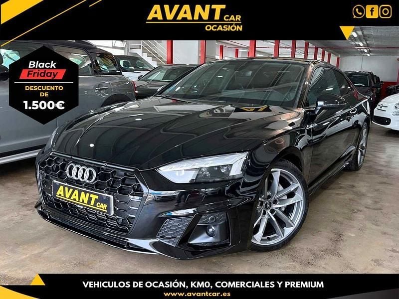 Negro Usado 2020 Audi A5 S-Line Coupe | 36.900 € (Precio justo) - Imagen 1/4