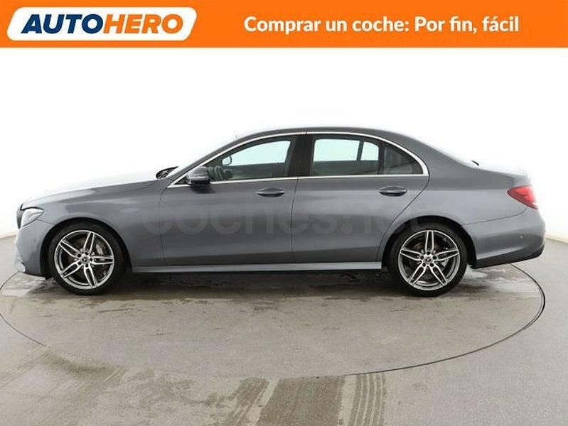 Usado Mercedes E300 AMG line 245 CV (180 kW) 2017 Gris Berlina