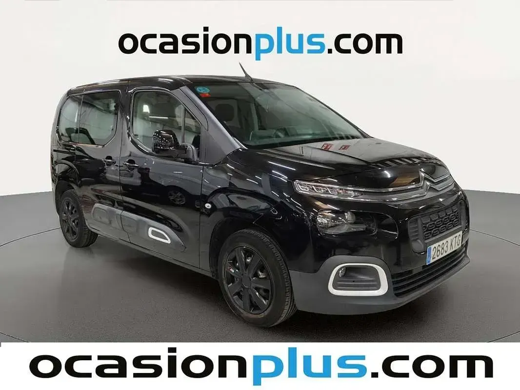 Usado Citroën Berlingo Feel 102 CV (75 kW) 2019 Negro Monovolumen