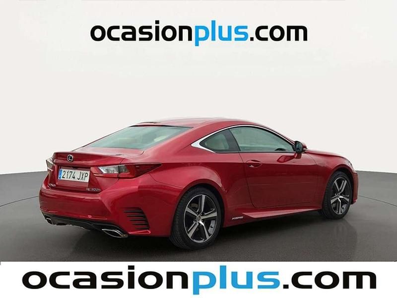 Usado Lexus RC300h Executive Line 223 CV (164 kW) 2017 Rojo Coupe
