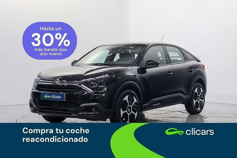 Usado Citroën C4 Feel 110 CV (80 kW) 2022 Negro Utilitario