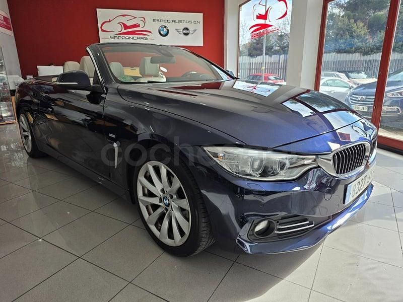 Usado BMW 420 Luxury Line 190 CV (139 kW) 2017 Azul Descapotable