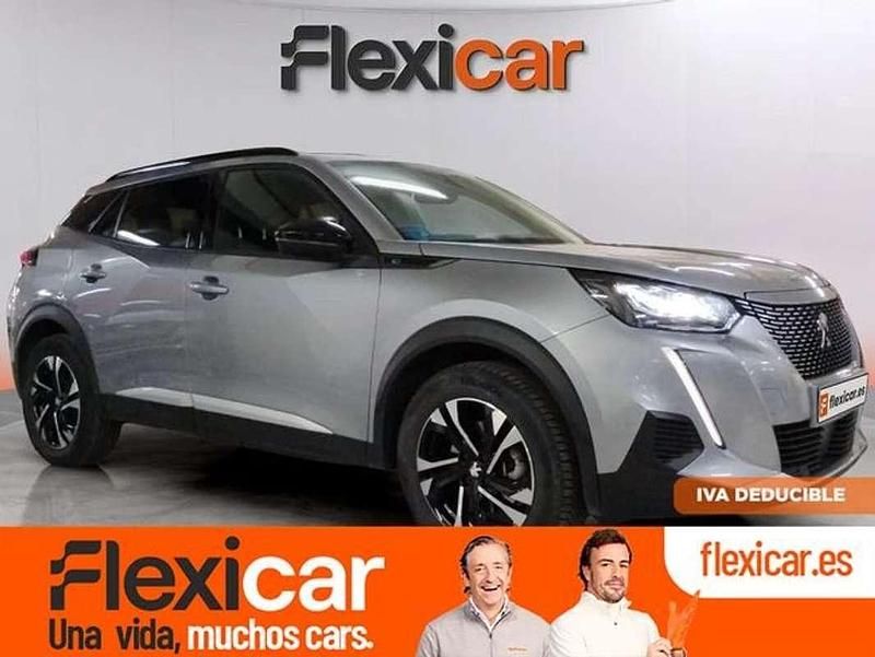 Gris Usado 2023 Peugeot e-2008 Allure SUV | 17.390 € (Buen precio) - Imagen 1/4