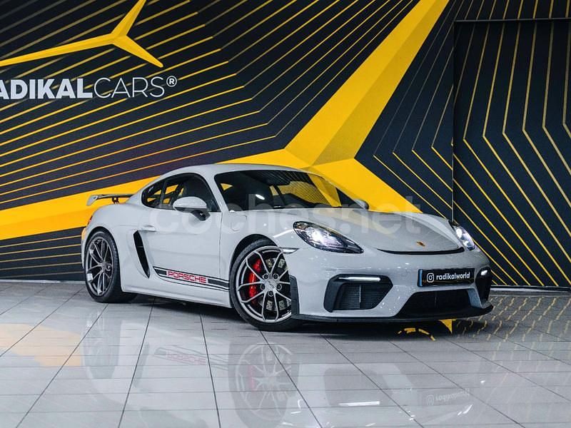 Gris / plata Usado 2020 Porsche 718 Cayman GT4 Coupe | 119.900 € (Precio justo) - Imagen 1/4