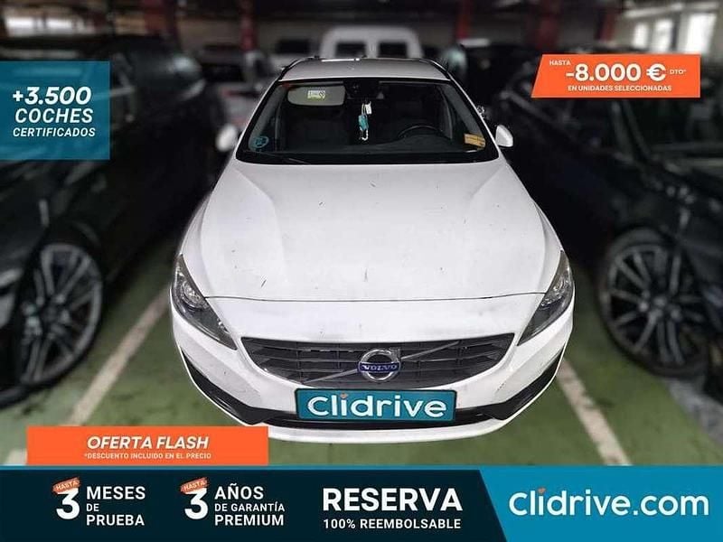 Blanco Usado 2017 Volvo V60 Kinetic Familiar | 8190 € (Super precio) - Imagen 1/3