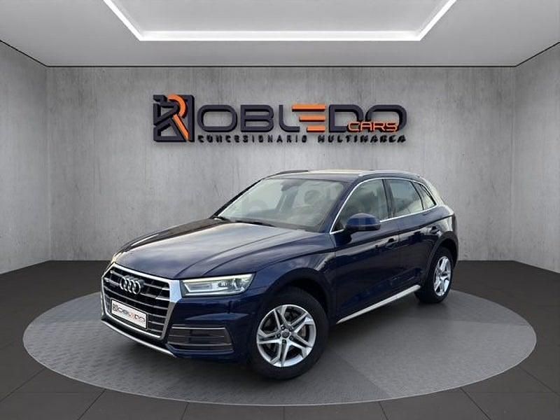 Usado Audi Q5 163 CV (119 kW) 2017 Azul SUV
