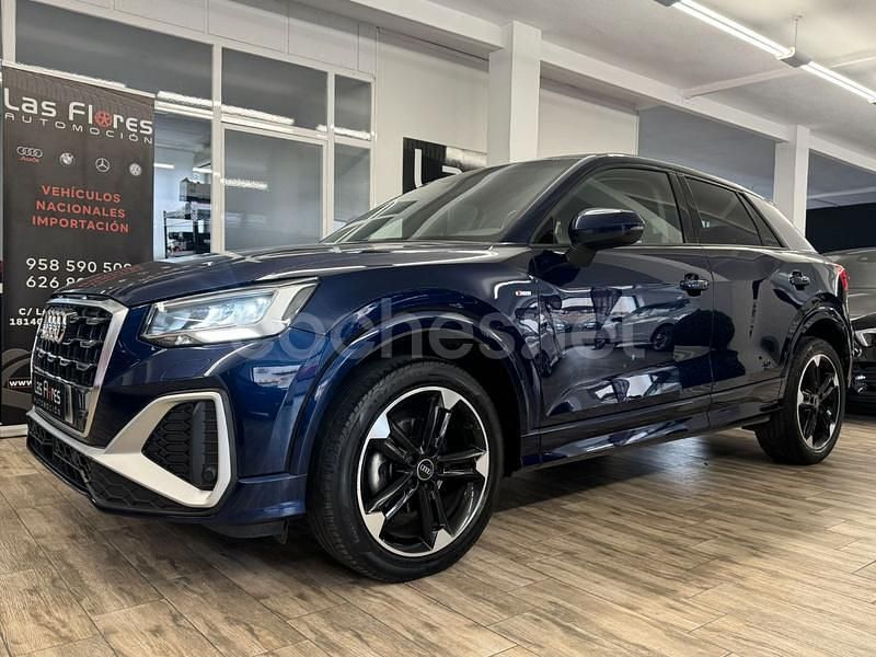 Usado Audi Q2 S-Line 116 CV (85 kW) 2023 Azul SUV